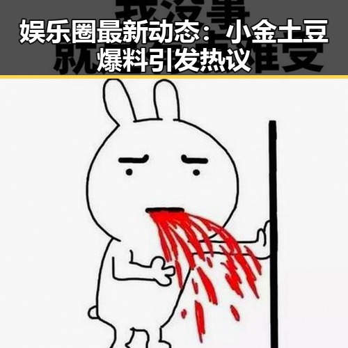 娱乐圈最新动态：小金土豆爆料引发热议